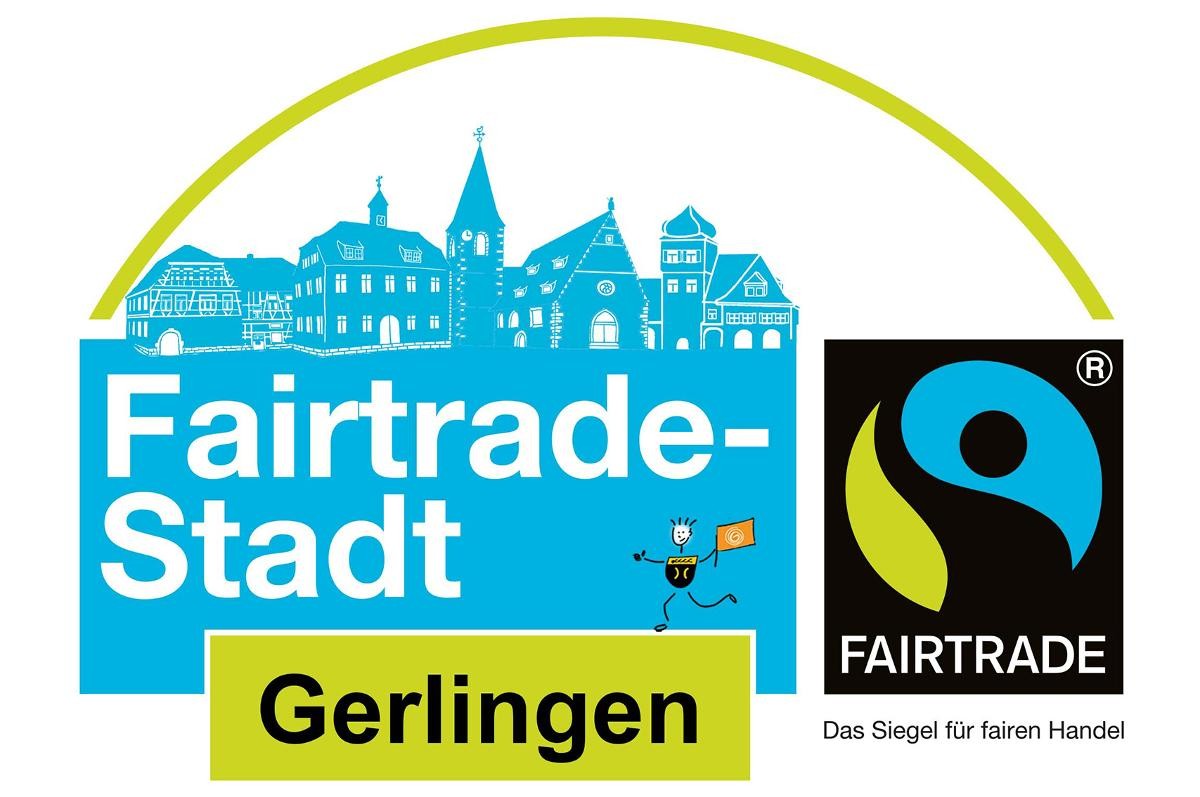 Logo Fairtrade-Stadt Gerlingen