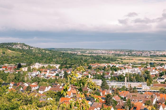 Ansicht Stadt Gerlingen