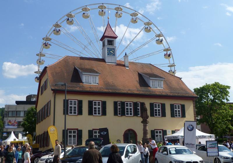 Altes Rathaus mit Riesenrad