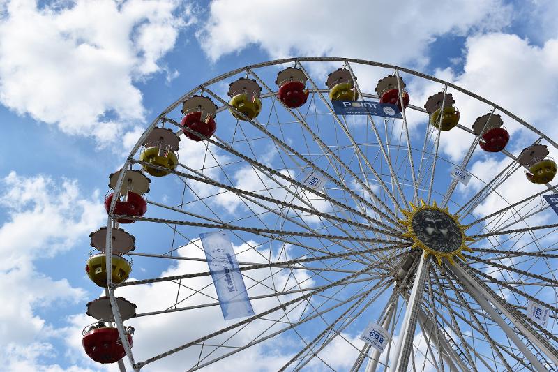 Riesenrad auf der Gerlinger Messe